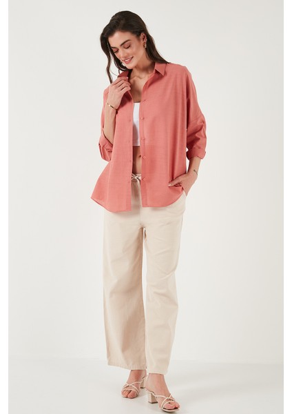 Streç Pamuklu Oversize Fit 2' Li Paket Gömlek-Atlet Set Bayan Gömlek-Atlet Set 67810014979S2 indirimleri