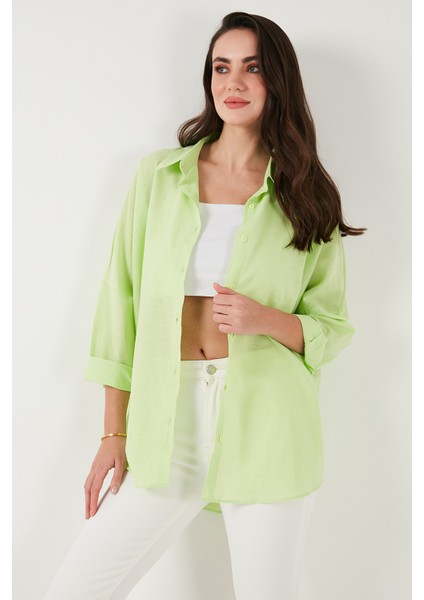 Streç Pamuklu Oversize Fit 2' Li Paket Gömlek-Atlet Set Bayan Gömlek-Atlet Set 67810014979S2 modelleri