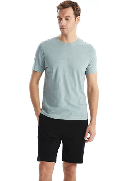 Yeni Sezon Slim Fit Erkek Pijama Alt Sort - S57260Z8
