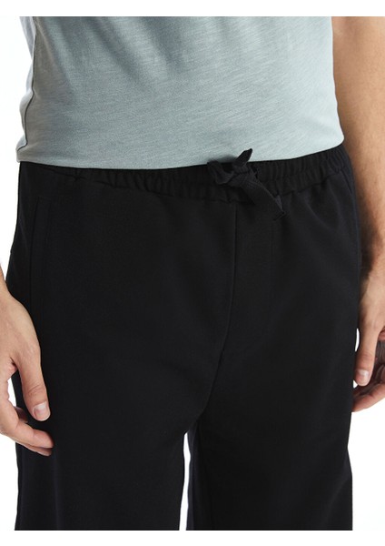Yeni Sezon Slim Fit Erkek Pijama Alt Sort - S57260Z8