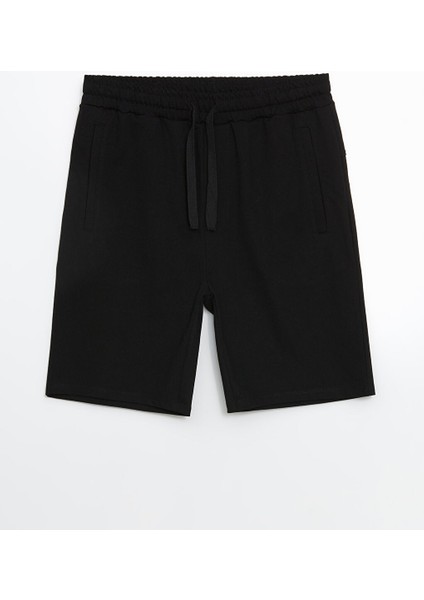 Yeni Sezon Slim Fit Erkek Pijama Alt Sort - S57260Z8