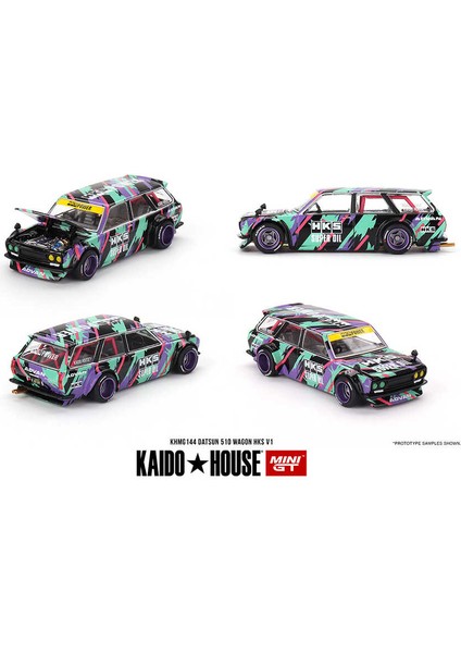 1/64 Datsun Kaıdo 510 Wagon Hks V1 KHMG144
