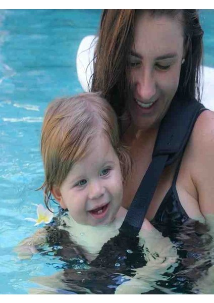 Suya Dayanıklı Neopren Deniz ve Havuzda Kullanılan Anne Bebek Kanguru