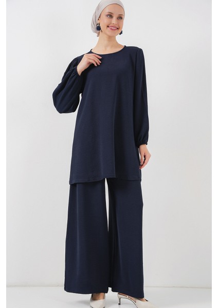 Ayrobin Tunik Pantolon Alt Üst Takım 6712 - Lacivert