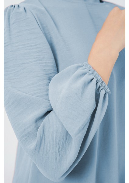 Ayrobin Tunik Pantolon Alt Üst Takım 6712 - Açık Mavi