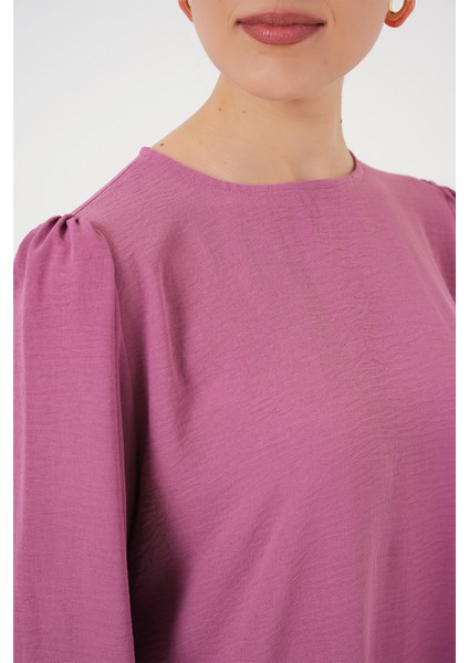 Ayrobin Tunik Pantolon Alt Üst Takım 6712 - Koyu Lila indirimleri