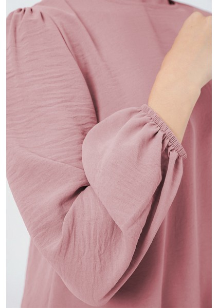 Ayrobin Tunik Pantolon Alt Üst Takım 6712 - Pudra