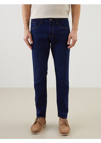 Yeni Sezon Slim Fit Erkek Jean Pantolon - S5K994Z8