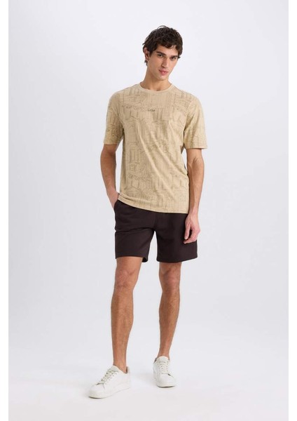 Yeni Sezon Regular Fit Düz Paça Basic Düz Şort