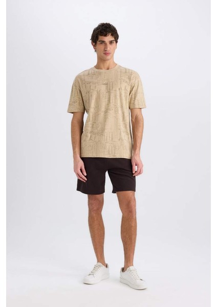 Yeni Sezon Regular Fit Düz Paça Basic Düz Şort