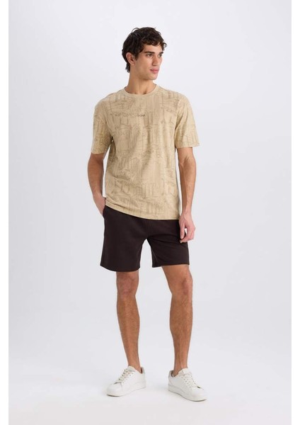 Yeni Sezon Regular Fit Düz Paça Basic Düz Şort
