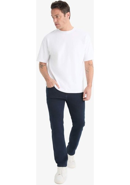 Yeni Sezon Sergio Regular Fit Normal Kalıp Normal Bel Boru Paça Jean Pantolon