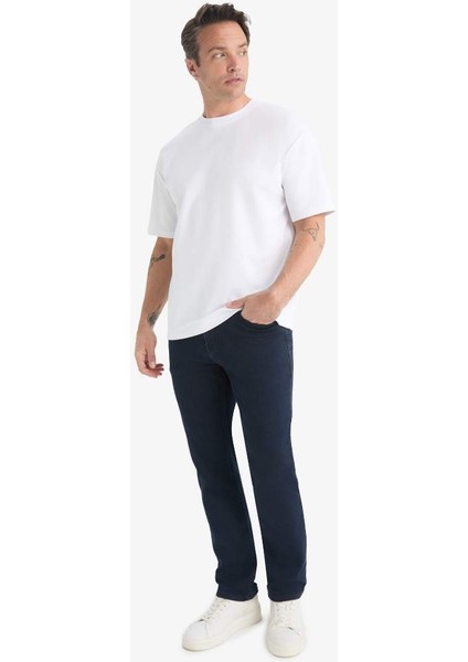 Yeni Sezon Sergio Regular Fit Normal Kalıp Normal Bel Boru Paça Jean Pantolon