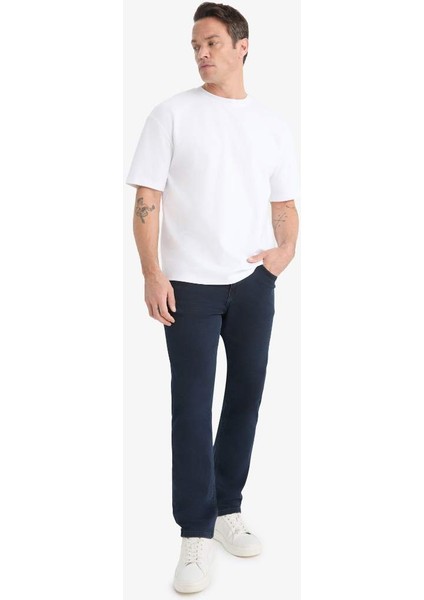 Yeni Sezon Sergio Regular Fit Normal Kalıp Normal Bel Boru Paça Jean Pantolon