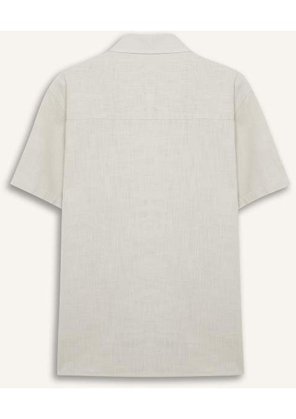 Yeni Sezon %100 Pamuk Regular Fit Polo Yaka Yazlık Kısa Kollu Gömlek modelleri