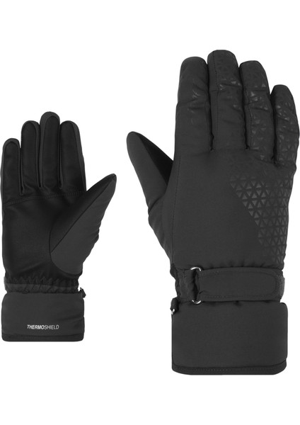 Zıener Kısar As Lady Glove Kayak Eldiveni ZIN.801313_BLK Kayak Eldiveni