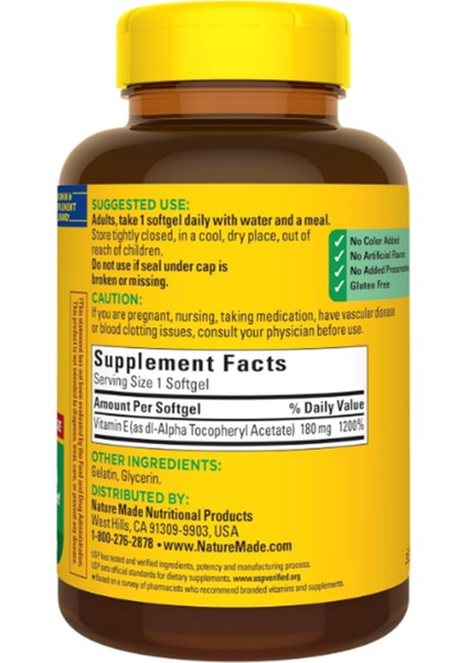 Vitamin E 180 mg fırsatları