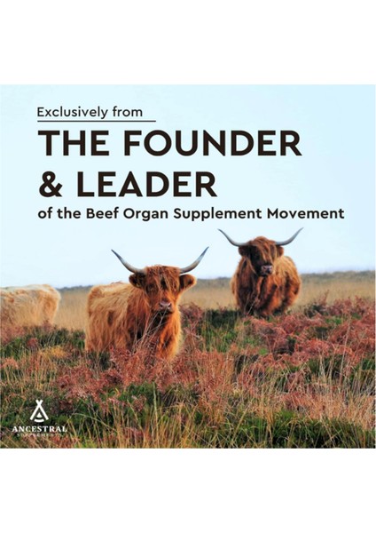 Grass Fed Beef Heart 3300 mg COQ10 and Mitochondrial Health, Non-Gmo, 180 Capsules modelleri