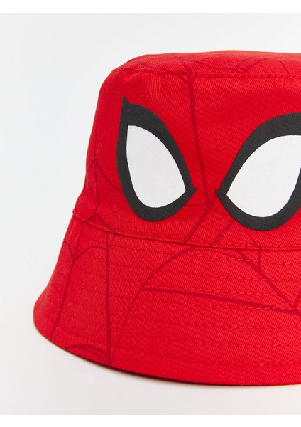 Yeni Sezon Spiderman Baskili Erkek Cocuk Bucket Sapka - S5G529Z4