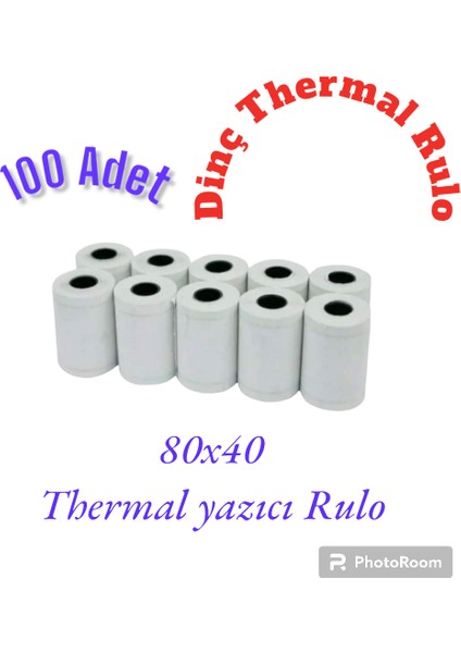 80X40 Adisyon Rulosu 100ADET
