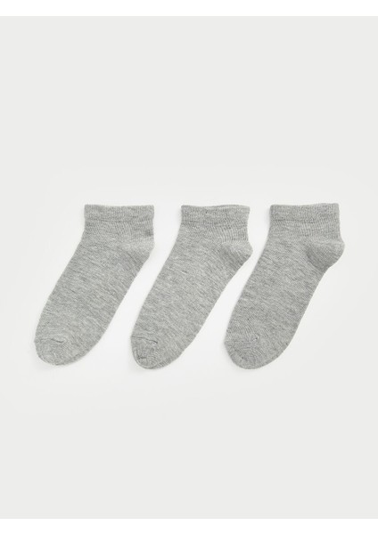 Yeni Sezon Basic Erkek Cocuk Patik Corap 3'lu - S5JP80Z4