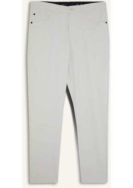 Yeni Sezon Defactofit Slim Fit Dar Kesim Standart Paça Esnek Multifonksiyonel Dokuma Sporcu Pantolon