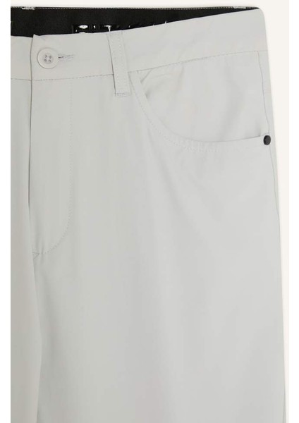 Yeni Sezon Defactofit Slim Fit Dar Kesim Standart Paça Esnek Multifonksiyonel Dokuma Sporcu Pantolon