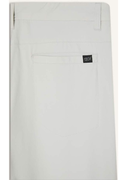 Yeni Sezon Defactofit Slim Fit Dar Kesim Standart Paça Esnek Multifonksiyonel Dokuma Sporcu Pantolon