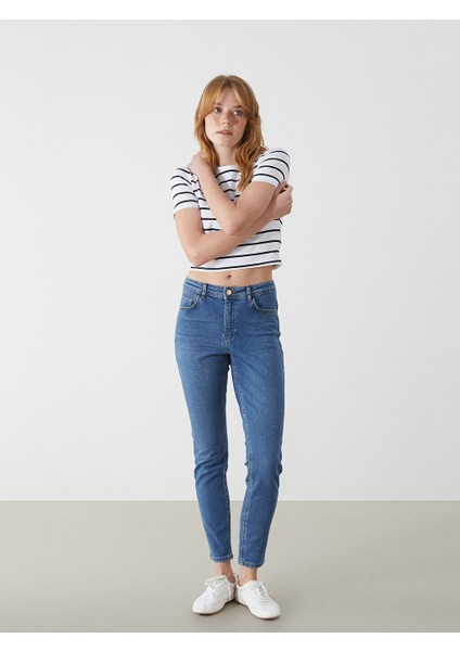 Yeni Sezon Push Up Kadin Jean Pantolon - S51950Z8