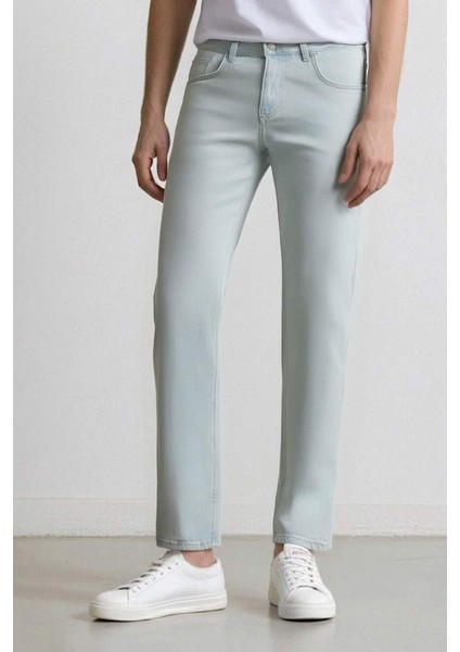 Yeni Sezon Sergio Regular Fit Normal Kalıp Normal Bel Boru Paça Jean Pantolon