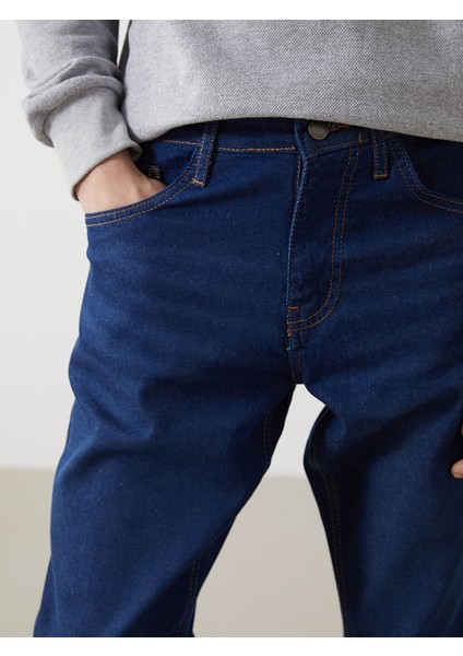Yeni Sezon Slim Fit Erkek Jean Pantolon - S5K990Z8