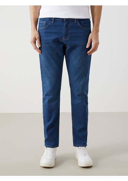 Yeni Sezon Slim Fit Erkek Jean Pantolon - S5K993Z8