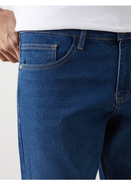Yeni Sezon Slim Fit Erkek Jean Pantolon - S5K993Z8
