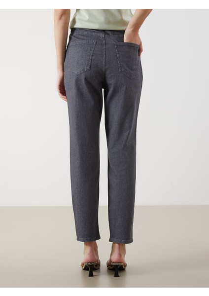 Yeni Sezon Slim Mom Kadin Jean Pantolon - S5LG71Z8 fırsatları
