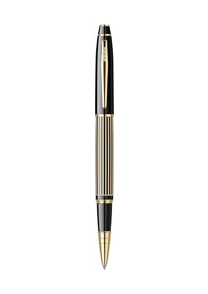 35L Roller Çizgi Desenli Siyah Altın