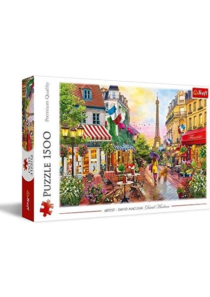 Puzzle, Charme Of Paris, 1500 Parça, Üstün Kalite, Yetişkinler ve 12 Yaşından Büyük Çocuklar Için fiyatları
