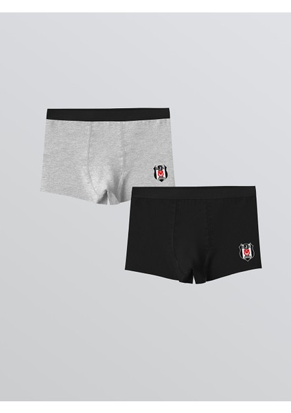 Yeni Sezon Besiktas Baskili Erkek Cocuk Boxer 2'li - S5G482Z4