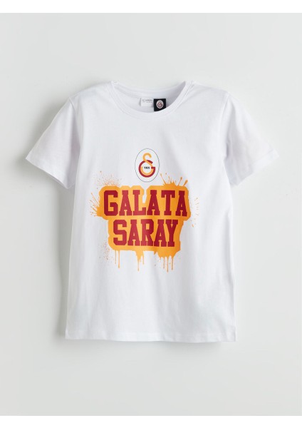 Yeni Sezon Galatasaray Baskili Erkek Cocuk Sortlu Pijama Takimi - S5DY62Z4