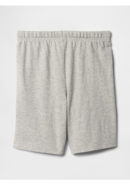 Erkek Bebek Gri Brannan Bear Işlemeli Pull-On Şort modelleri