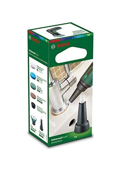 Elektrikli Temizleme Fırçası Universalbrush Için Bosch Detay Fırçası (Karton Pakette 1 Adet)
