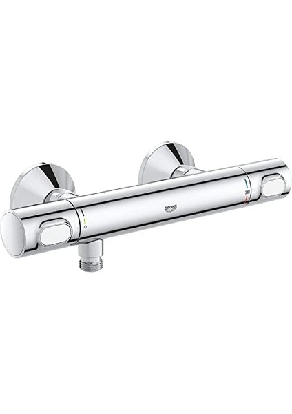 Precision Flow Termostatik Duş Bataryası, Su Tasarruflu, Krom, 34840000