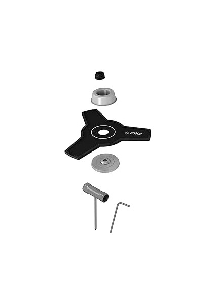 Tırpan Makinesi Bıçak Seti 23CM, 2mm + Kit (Agc 36V-33 Için)