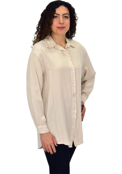 Kadın Uzun Kol Gömlek BGL-ST04647 modelleri