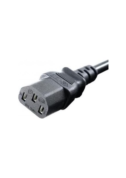 Kaliteli Bilgisayar, Laptop Monitör Yonca Power Güç Kablosu 1,5 Metre Dişi ve Erkek Uçlu 2 Farklı Seçenek Elektronik Güç Kablosu (Dişi Uç - Erkek Uç) (Dişi Uç)