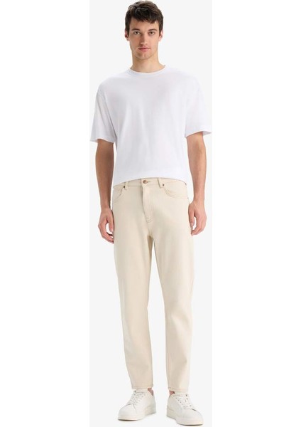 Yeni Sezon %100 Pamuk 90's Slim Fit Dar Kalıp Yüksek Bel Dar Paça Jean Pantolon fiyatları