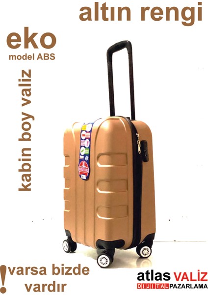Ekonomik Model Abs Küçük -Kabin Boy Valiz fiyatları