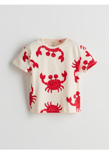Yeni Sezon Baskili Erkek Cocuk Sortlu Pijama Takimi - S5EA91Z1