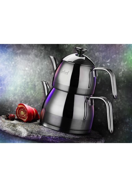 Mizar Mini Boy Inox Kulp Çelik ÇAYDANLIK-CY-5871