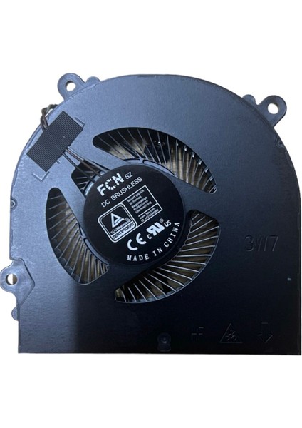 Monster Uyumlu Abra A5 V15.4, A5 V15.4.1 Cpu Fan, Işlemci Fanı 3 Pinli Versiyon