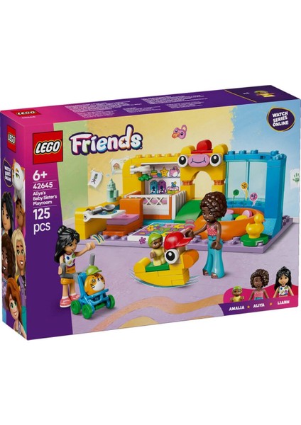 lego Friends Aliya'nın Kız Kardeşinin Oyun Odası 42645.GLPZR